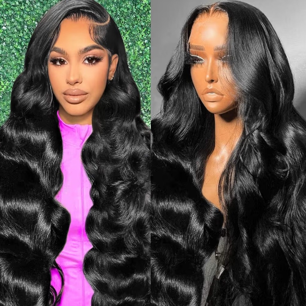 Luxurious Black Wavy Hair Extensions